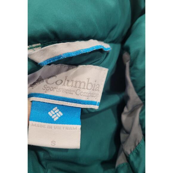 Columbia‎ Women's Winter Jacket size Small Dark Green #8 - Picture 7 of 7
